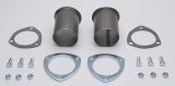Hedman Header Reducers with 3 Inch Outlet 21118 Reducers, 3-Bolt Flange, in. Inlet, in. Outlet, Steel, Natural, Pair thumbnail 1