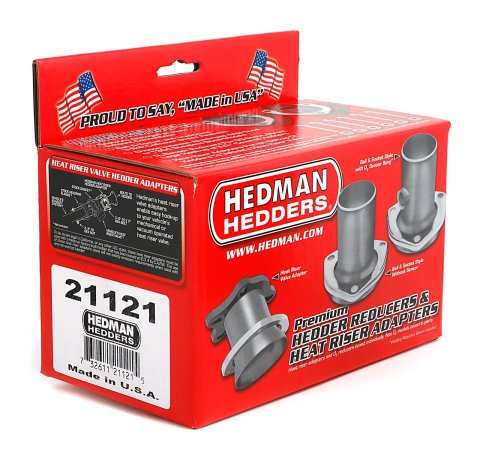 Hedman Header Reducers with 3 Inch Outlet 21121 Reducers, 3-Bolt Flange, in. Inlet, in. Outlet, Steel, Aluminized, Pair thumbnail 6