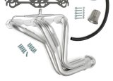Hedman Elite Extreme-Duty Headers 61448 Headers, Extreme-Duty, Long Tube, Steel, Silver Ceramic Coated, Chevy, 5.7L, Pair thumbnail 2