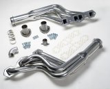 Hedman Street Headers 58066 Headers, Street, Long Tube, Steel, Silver Ceramic Coated, Oldsmobile, Pair thumbnail 3