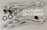 Hedman Street Headers 69456 Headers, Street, Long Tube, Steel, Silver Ceramic Coated, Chevy, GMC, 7.4L, Pair thumbnail 4