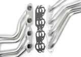 Hedman Elite Extreme-Duty Headers 67198 Headers, Extreme-Duty, Long Tube, Steel, Silver Ceramic Coated, Chevy, Big Block, Pair thumbnail 2
