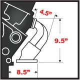 Hedman Traditional Block Hugger Headers 62520 Headers, Traditional, Hugger, 304 Stainless Steel, Natural, Chevy, LS, Pair thumbnail 4