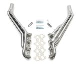 Hedman 304 Stainless Steel Headers 82716 Headers, Long Tube, Steel, Silver Ceramic Coated, Ford, 4.6L, Pair thumbnail 1