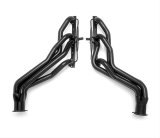 Hedman Elite Extreme-Duty Headers 63841 Headers, Extreme-Duty, Long Tube, Steel, Black Ceramic Coated, Chevy, GMC, Small Block, Pair thumbnail 3