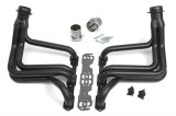 Hedman Street Headers 68233 Headers, Street, Long Tube, Steel, Black Ceramic Coated, Chevy, Pair thumbnail 4