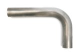 Hedman 90 Degree Mandrel Bends 3 Inch Steel Exhaust Pipe 29036 Tubing, Degree, Bend, in. Diameter, 4.50 in. Radius, 16-Gauge, Steel, Natural, Each thumbnail 1