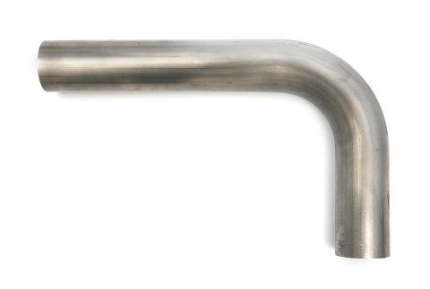 Hedman 90 Degree Mandrel Bends 3 Inch Steel Exhaust Pipe 29036 Tubing, Degree, Bend, in. Diameter, 4.50 in. Radius, 16-Gauge, Steel, Natural, Each