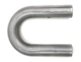 Hedman 180 Degree Mandrel Bends 1.75 Inch Steel Exhaust Pipe 29017 Tubing, Degree, Bend, 1 3/4 in. Diameter, 3.00 in. Radius, 14-Gauge, Steel, Natural, Each thumbnail 1