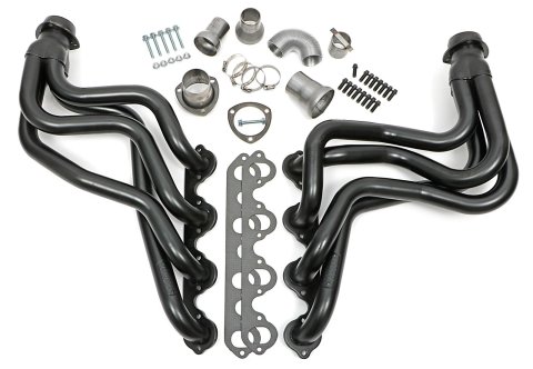 Hedman Street Headers for 1983-1987 F-250, F-350 - 89280 Headers, Street, Long Tube, Steel, Temporary Paint, Ford, 460, Pair thumbnail 2
