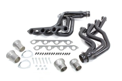 Hedman Street Headers for 1983-1987 F-250, F-350 - 89280 Headers, Street, Long Tube, Steel, Temporary Paint, Ford, 460, Pair thumbnail 9