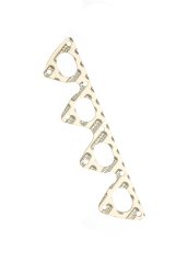 Hedman Header Gaskets 27160 Exhaust Gaskets, Header, High-Temperature White, for use on Acura®/Honda®, Pair thumbnail 2