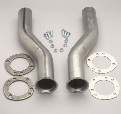 Hedman Universal Header X-Tensions 18806 Collector X-tensions, 3.0 in. Flange, S-Bend 2.5 in. x 17.0 OAL. Pipe, Pair thumbnail 2