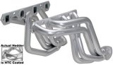 Hedman Street Headers for 1979-1993 MUSTANG - 88396 Headers, Street, Long Tube, Steel, Silver Ceramic Coated, Ford, 4.2L, 5.0L, Pair thumbnail 4