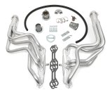 Hedman Elite Extreme-Duty Headers 61298 Headers, Extreme-Duty, Long Tube, Steel, Silver Ceramic Coated, Chevy, Small Block, Pair thumbnail 1
