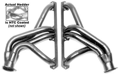 Hedman Street Headers 99256 Headers, Street, Long Tube, Steel, Silver Ceramic Coated, Jeep, 5.9L, Pair thumbnail 4