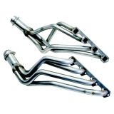Hedman 304 Stainless Steel Headers 82406 Headers, Mid-Length, Steel, Silver Ceramic Coated, Ford, Mercury, 260, 289, 302, Pair thumbnail 3