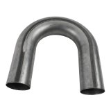 Hedman 180 Degree Mandrel Bends 3 Inch Steel Exhaust Pipe 29040 Tubing, Degree, Bend, in. Diameter, 4.50 in. Radius, 16-Gauge, Steel, Natural, Each thumbnail 1