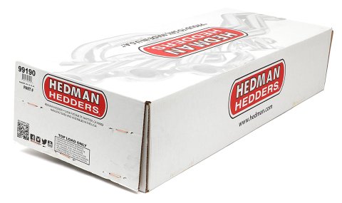 Hedman Street Headers for 1972-1983 CJ5, 1972-1975 CJ6, 1976-1983 CJ7 - 99190 Headers, Street, Fenderwell Exit, Steel, Temporary Paint, Jeep, V8, Pair thumbnail 2