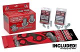 Hedman Street Headers for 1982-1992 CAMARO, 1982-1991 FIREBIRD - 68476 Headers, Street, Mid-Length, Steel, Silver Ceramic Coated, Chevy, Pontiac, 5.0L, 5.7L, Pair thumbnail 1