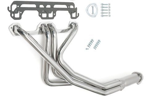 Hedman Street Headers 79016 Headers, Street, Long Tube, Steel, Silver Ceramic Coated, Dodge, 318, 360, Pair thumbnail 3