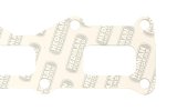 Hedman Header Gaskets 27920 Exhaust Gasket, Header, Acrylic Bound Paper, Stock Port, Mopar, 4-Cylinder, Each thumbnail 4