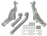 Hedman Elite Extreme-Duty Headers 67278 Headers, Extreme-Duty, Long Tube, Steel, Silver Ceramic Coated, Chevy, Small Block, Pair thumbnail 1