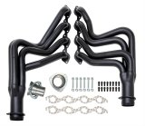 Hedman Elite Extreme-Duty Headers 67193 Headers, Extreme-Duty, Long Tube, Steel, Black Ceramic Coated, Chevy, Big Block, Pair thumbnail 2