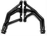 Hedman Street Headers 68163 Headers, Street, Long Tube, Steel, Black Ceramic Coated, Chevy, Pair thumbnail 3