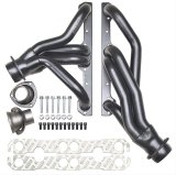 Hedman Street Headers 68643 Headers, Street, Mid-Length, Steel, Black Ceramic Coated, Chevy, Pair thumbnail 3
