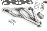 Hedman Street Headers 66607 Headers, Street, Mid-Length, Steel, Silver Ceramic Coated, Buick, Chevy, Oldsmobile, Small Block, Pair thumbnail 3