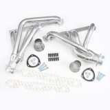 Hedman Street Headers 68266 Headers, Street, Mid-Length, Steel, Silver Ceramic Coated, Chevy, 265, 283, Pair thumbnail 4