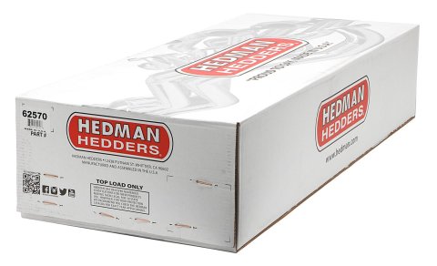 Hedman 304 Stainless Steel Headers 62570 Headers, Long Tube, Steel, Natural, Chevy, 6.2L, Pair thumbnail 4