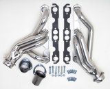 Hedman Street Headers 69016 Headers, Street, Mid-Length, Steel, Silver Ceramic Coated, Chevy, Small Block, Pair thumbnail 6