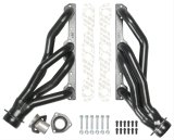 Hedman Street Headers 63609 Headers, Street, Mid-Length, Steel, Black Ceramic Coated, Chevy, Pontiac, Small Block, Pair thumbnail 3