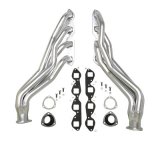 Hedman Elite Extreme-Duty Headers 69850 Headers, Extreme-Duty, Long Tube, Steel, Silver Ceramic Coated, Chevy, GMC, 7.4L, Pair thumbnail 8