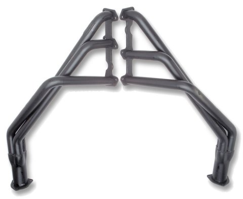 Hedman Specialty and Engine Swap Headers for 1965-1971 CJ5, CJ6 - 69420 Headers, Swap, Fenderwell Exit, Steel, Temporary Paint, Jeep, GM 3.8L, Pair thumbnail 6