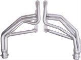 Hedman Elite Extreme-Duty Headers 69890 Headers, Extreme-Duty, Long Tube, Steel, Silver Ceramic Coated, Chevy, GMC, Small Block, Pair thumbnail 8