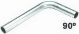 Hedman 90 Degree Mandrel Bends 1.625 Inch Steel Exhaust Pipe 12011 Tubing, Degree, Bend, 1 5/8 in. Diameter, 2 1/2 in. Radius, 18-Gauge, Steel, Each thumbnail 3