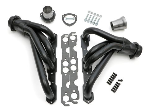 Hedman Street Headers for 1982-1992 CAMARO, 1982-1991 FIREBIRD - 68470 Headers, Street, Mid-Length, Steel, Temporary Paint, Chevy, Pontiac, Small Block, Pair thumbnail 2