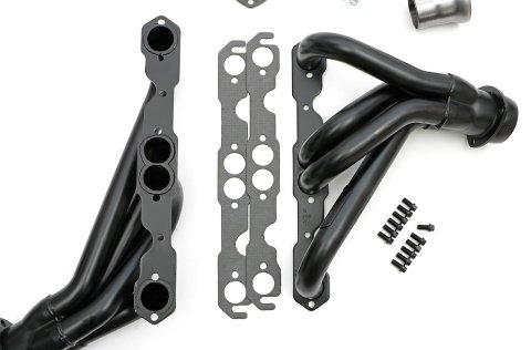 Hedman Street Headers for 1982-1992 CAMARO, 1982-1991 FIREBIRD - 68470 Headers, Street, Mid-Length, Steel, Temporary Paint, Chevy, Pontiac, Small Block, Pair thumbnail 4