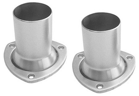 Hedman Header Reducers with 2.5 Inch Outlet 21115 Reducers, Ball and Socket Flange, 3 in. Inlet, in. Outlet, Steel, Painted, Pair thumbnail 2