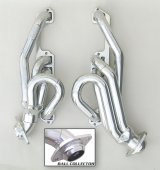 Hedman Street Headers 79546 Headers, Street, Shorty, Steel, Silver Ceramic Coated, Dodge, 5.2L, 5.9L, Pair thumbnail 2
