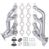 Hedman Street Headers 69696 Headers, Street, Shorty, Steel, Silver Ceramic Coated, Cadillac, Chevy, GMC, Hummer, Small Block LS, Pair thumbnail 2