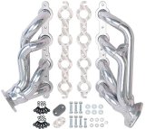 Hedman Street Headers 69696 Headers, Street, Shorty, Steel, Silver Ceramic Coated, Cadillac, Chevy, GMC, Hummer, Small Block LS, Pair thumbnail 4