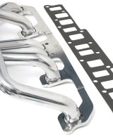 Hedman Street Headers 99606 Header, Street, Long Tube, Steel, Silver Ceramic Coated, Jeep, 232, 258, Each thumbnail 5