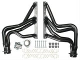 Hedman Street Headers 68463 Headers, Street, Long Tube, Steel, Black Ceramic Coated, Chevy, Pontiac, Pair thumbnail 3