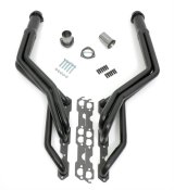 Hedman Specialty and Engine Swap Headers 69033 Headers, Swap, Long Tube, Steel, Black Ceramic Coated, Chevy, GMC, Small Block, Angle Plug, Pair thumbnail 3