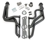Hedman Street Headers 28140 Headers, Street, Long Tube Stepped, Steel, Temporary Paint, Pontiac, 326-455, Pair thumbnail 1