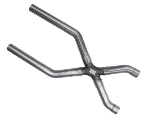 Hedman X-TREME X-Pipes 18830 Crossover Pipe, X-Pipe, Steel, Aluminized, 3 in. Diameter, Universal, Kit thumbnail 3